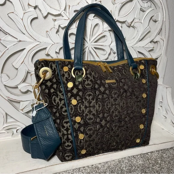 SOLD Hammitt Los Angeles Medium Daniel Satchel Antique Atelier Vintage Tapestry - Picture 3 of 7